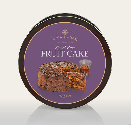 Rum cake. Fruit cake flavoured with spiced rum.