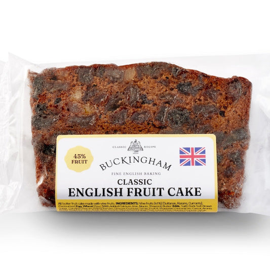 Classic English Fruit Cake Slice 75g