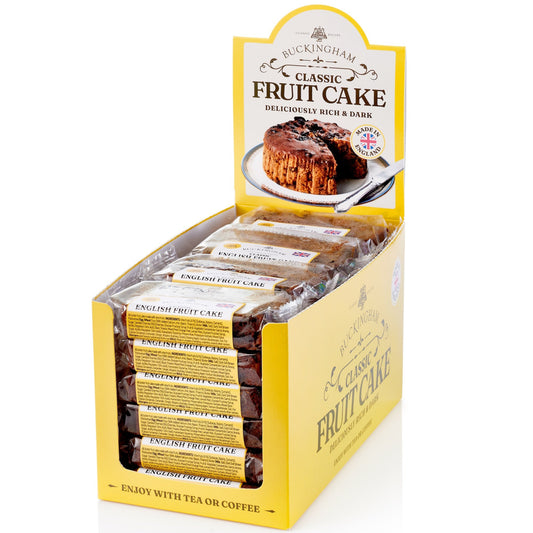 Classic English Fruit Cake Slice 75g